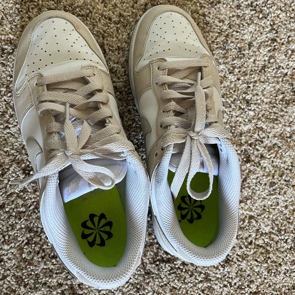 Nike Light Orewood Brown Dunks Womens Size 8!